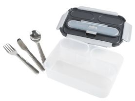 All-in-One 3 Compartment Lunch Bento Box